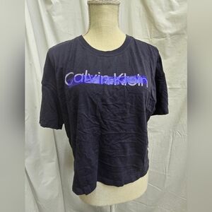 Calvin Klein Performance - Black & Blue Tee-Shirt - (L) NWOT